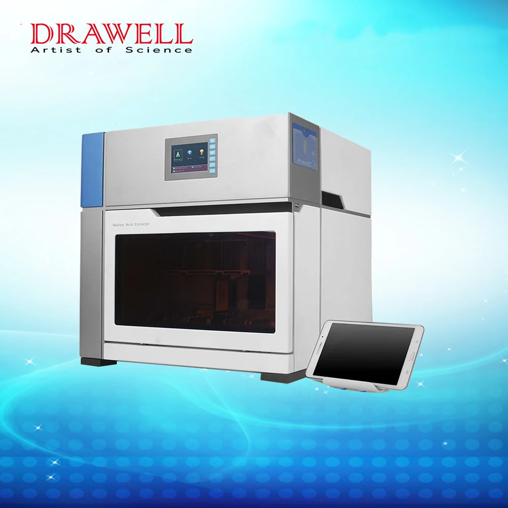 Drawell Libex Genexpert PCR Machine Labapparatuur Automatische nucleische zuur DNA RNA-extractiemachine voor PCR