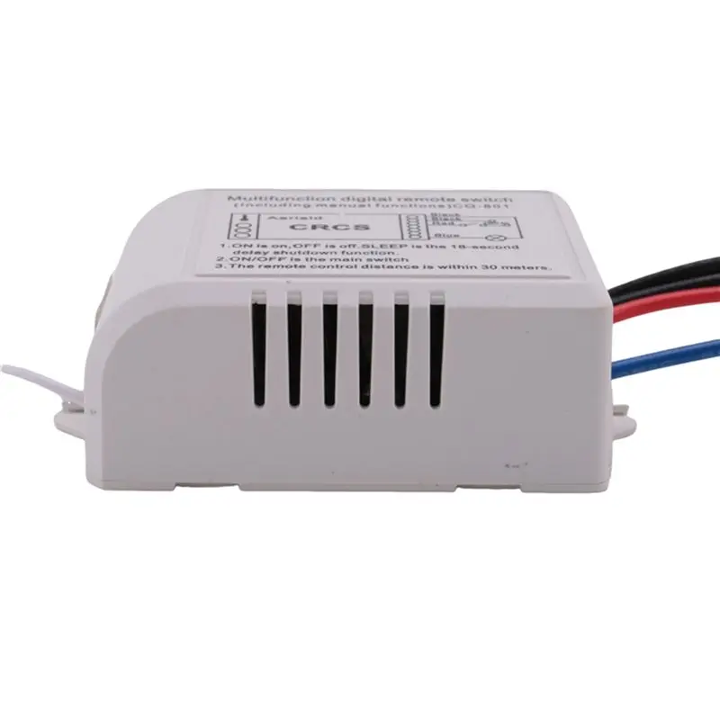 B62B-3X Channel With Digital Transmitter 220V ON/OFF 1 Switch Wireless Relay Receiver Remote Control Light Lamp