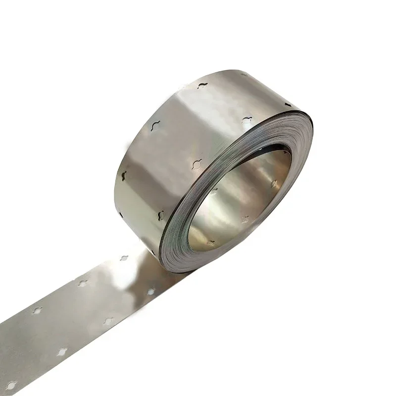 5m/10m 0.15mm Thickness 32650 Lithium Battery Connector Nickel Strip 32700 Lifepo4 Battery Connector Nickel-plated Steel Strip