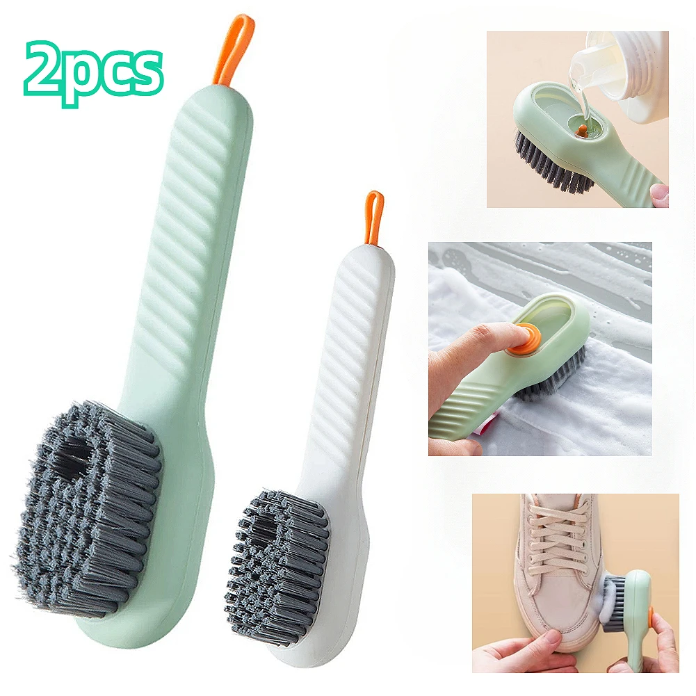 1/2Pcs Multifunktionale Reinigung Pinsel Weichen borsten Flüssigkeit Schuh Pinsel Kleidung Haushalt Reinigung Werkzeug Schuh Kleidung Bord pinsel