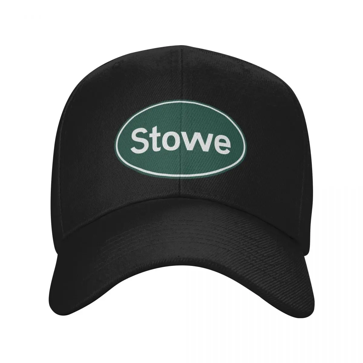 Stowe Vermont - Old School Oval Design Baseball Cap Thermal Visor Golf Cap Women's Hats Men's