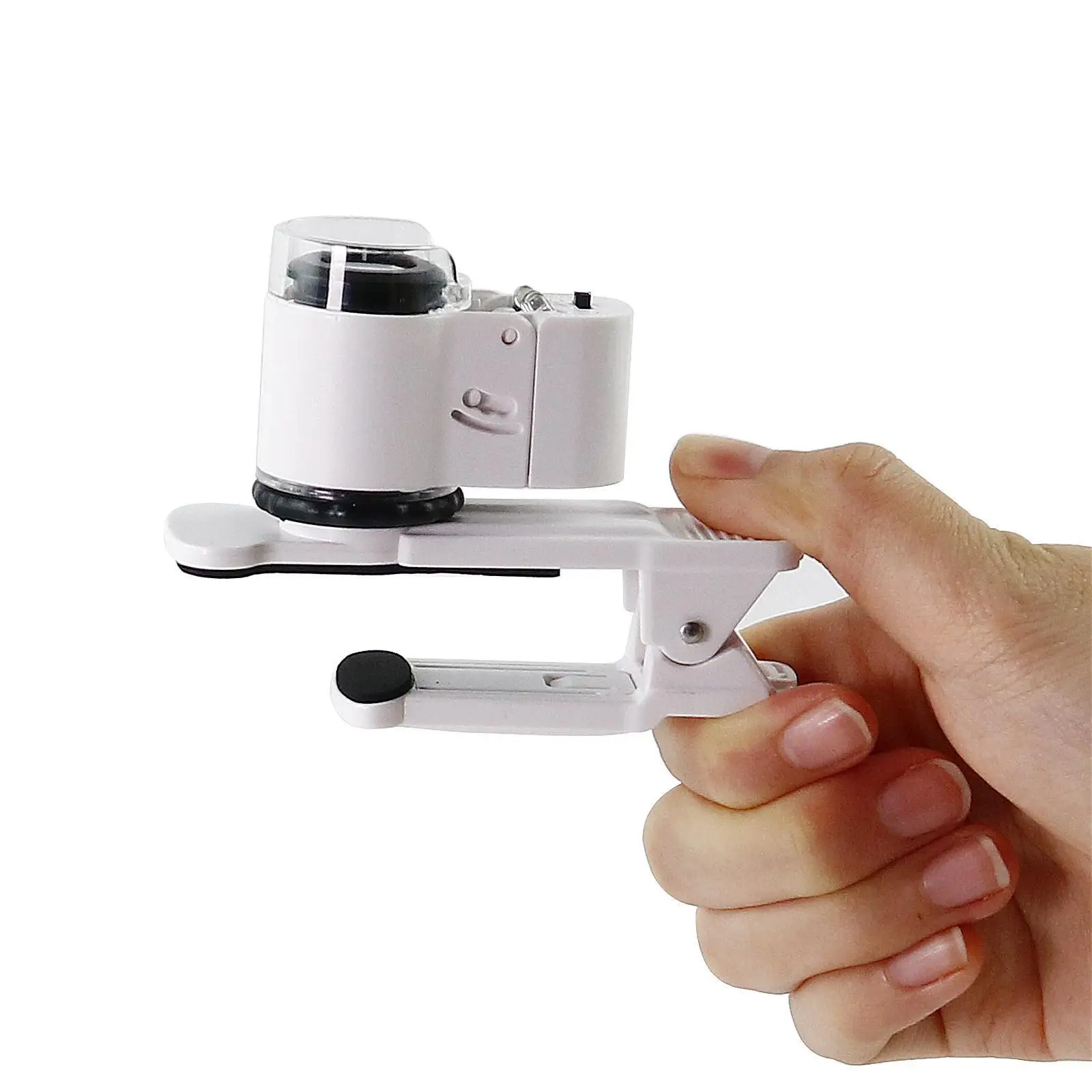 กล้องจุลทรรศน์แบบหนีบโทรศัพท์มือถือ 45 เท่า สำหรับเด็ก น้ำหนักเบา