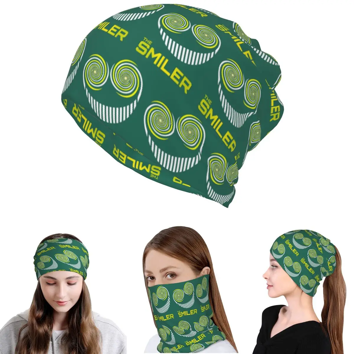 The Smiler Alton Towers Uniform Outfit Merch UkActive Bandana Neck Gaiter Face Scarf Face Mask Beanies Hat Unisex All Season