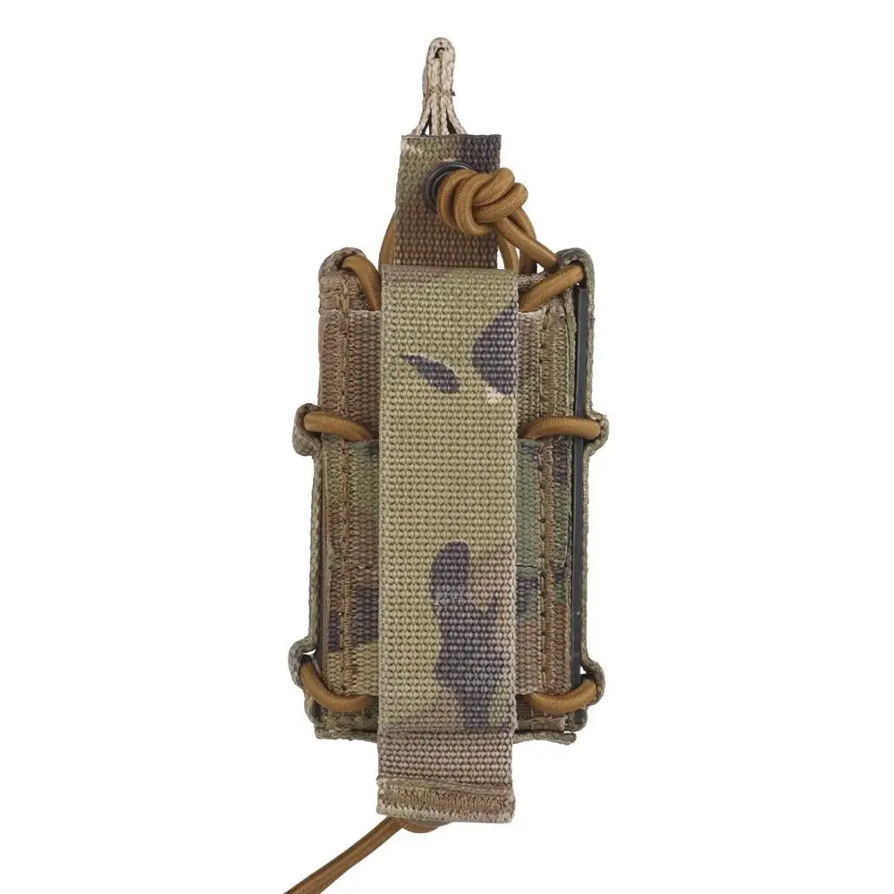 التكتيكية مجلة مولي الحقيبة 9 مللي متر مسدس واحد الإفراج السريع ماج حامل حقيبة الصيد مصباح يدوي الحافظة اطلاق النار الادسنس والعتاد #5