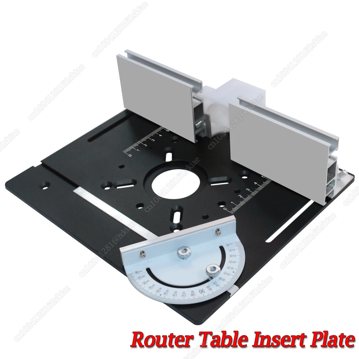 

Router Table Insert Plate Aluminum Alloy Wood Milling Flip Board Trimming Machine Engraving Auxiliary Tool Woodworking Benches