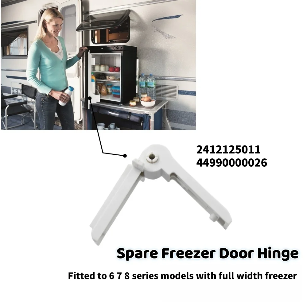 

2Pcs Spare Freezer Door Hinge RV Freezer Flap Door Hinges For Dometic Rm Caravan Motorhome2412125011 44990000026