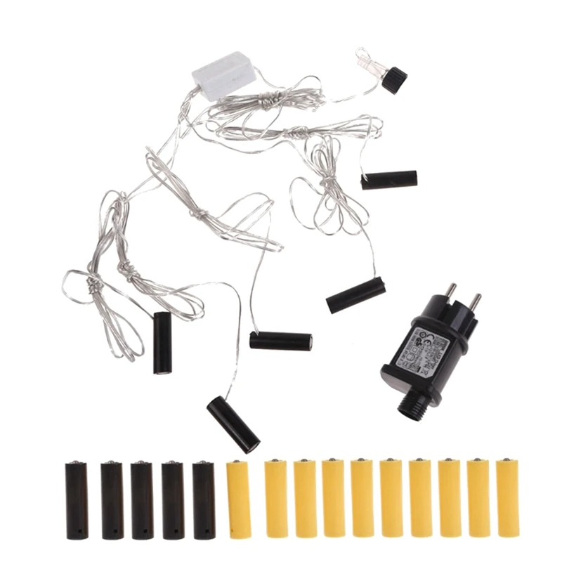 BAAG-AA Battery Canceller Power Supply Adapter Replace 2 AA Batteries,For Various 3V Lr6/Aa Battery Powered Product