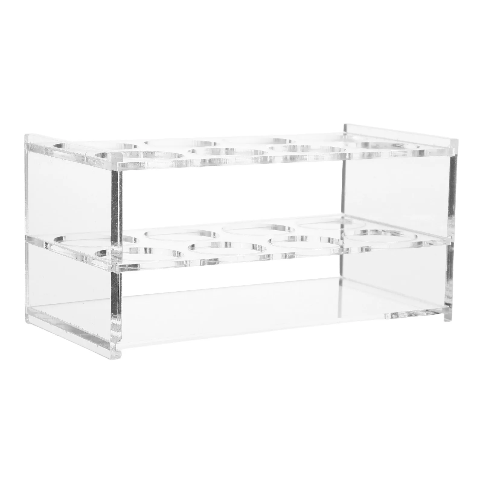

8-Hole Lab Clear Acrylic Stable Storage Organizer For 50Ml Tubes Chemistry Science Experiments Specimen Sampling Test Holder