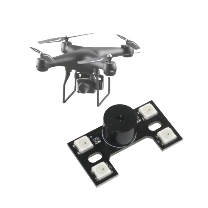 Matek 2812B LED Buzzer Module for FPV Racing Drone 4g Plug Play BetaFlight Cleanflight Support F3 F4 F7 CC3D Naze32 FC TX Tail