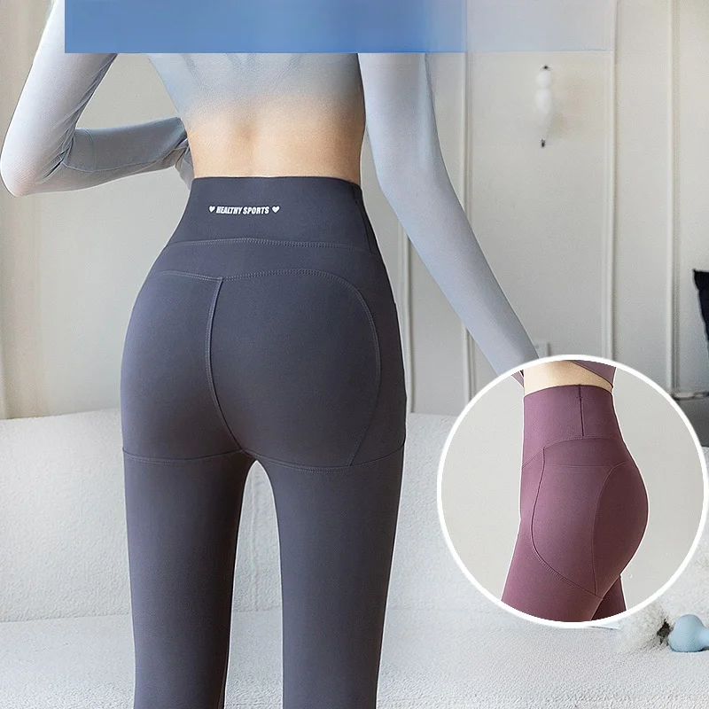 ارتفاع الخصر بعقب رفع اليوغا السراويل تشغيل السراويل الرياضية بالإضافة إلى حجم سليم صالح السراويل النسائية حجم كبير تسع نقاط