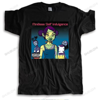 Summer High Quality T Shirt Short Sleeve FRANKENSTEIN GIRLST Shirt Msi Mindless Self Indulgence Men Women O-neck Teeshirt Cotton