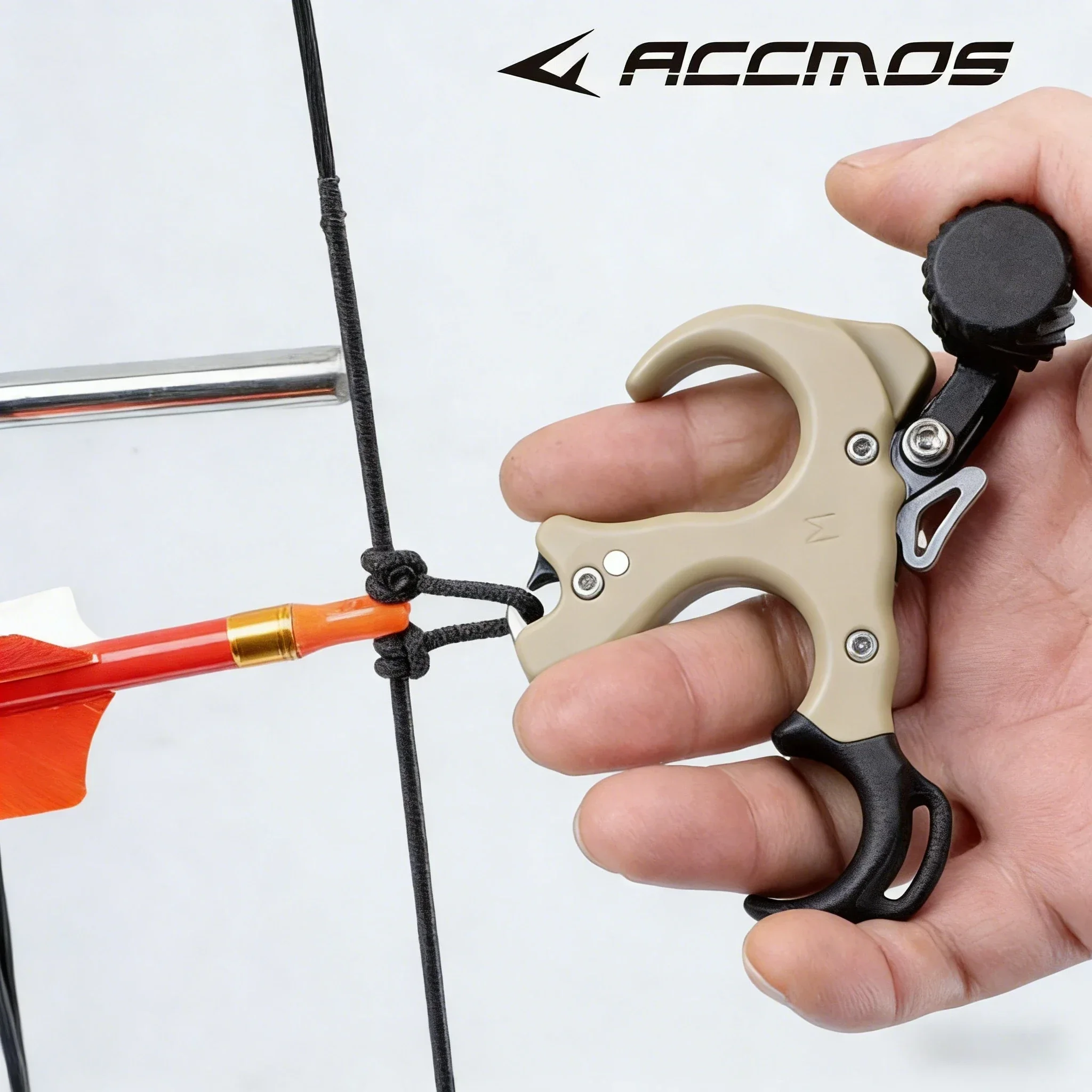 

UV spreader compound bow and arrow three-finger grip sensitivity adjustable with wrist rope Motherland version ACCMOS