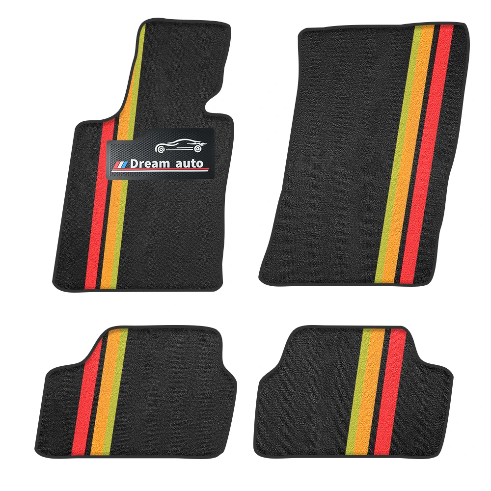 Car Floor Mat For Bmw 1 series F20/F21 2011-2018 2door Waterproof Interior Protection Accessories Car Mats Full Set