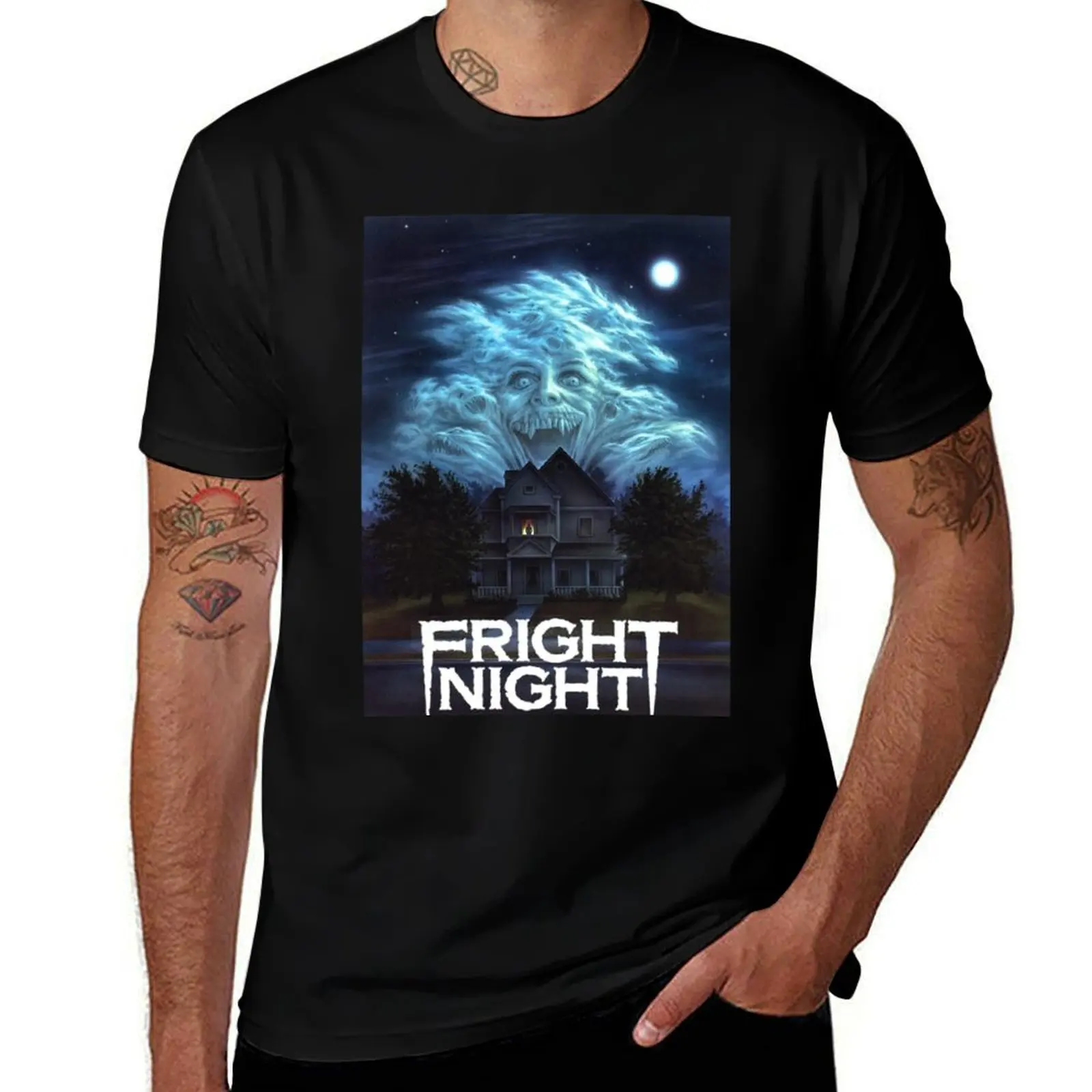 Fright Night T-Shirt Dry Fit Running Short Sleeve Top T-Shirt