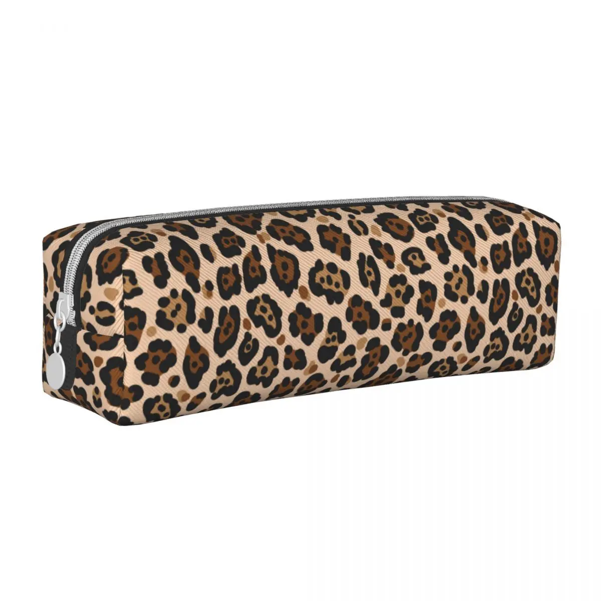 Animal Print Leopard Pencil Cases Pencilcases Pen Box for Student Big Capacity Bags School Supplies Zipper Stationery