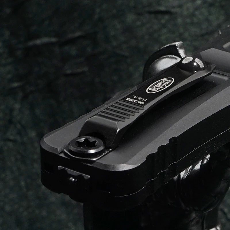 مايكرو الجنرال III التكنولوجيا القتالية TROODON 3 OTF سكين D2 شفرة التخييم في الهواء الطلق التخييم CNC مقبض ألمونيوم سكاكين الجيب أدوات EDC #3