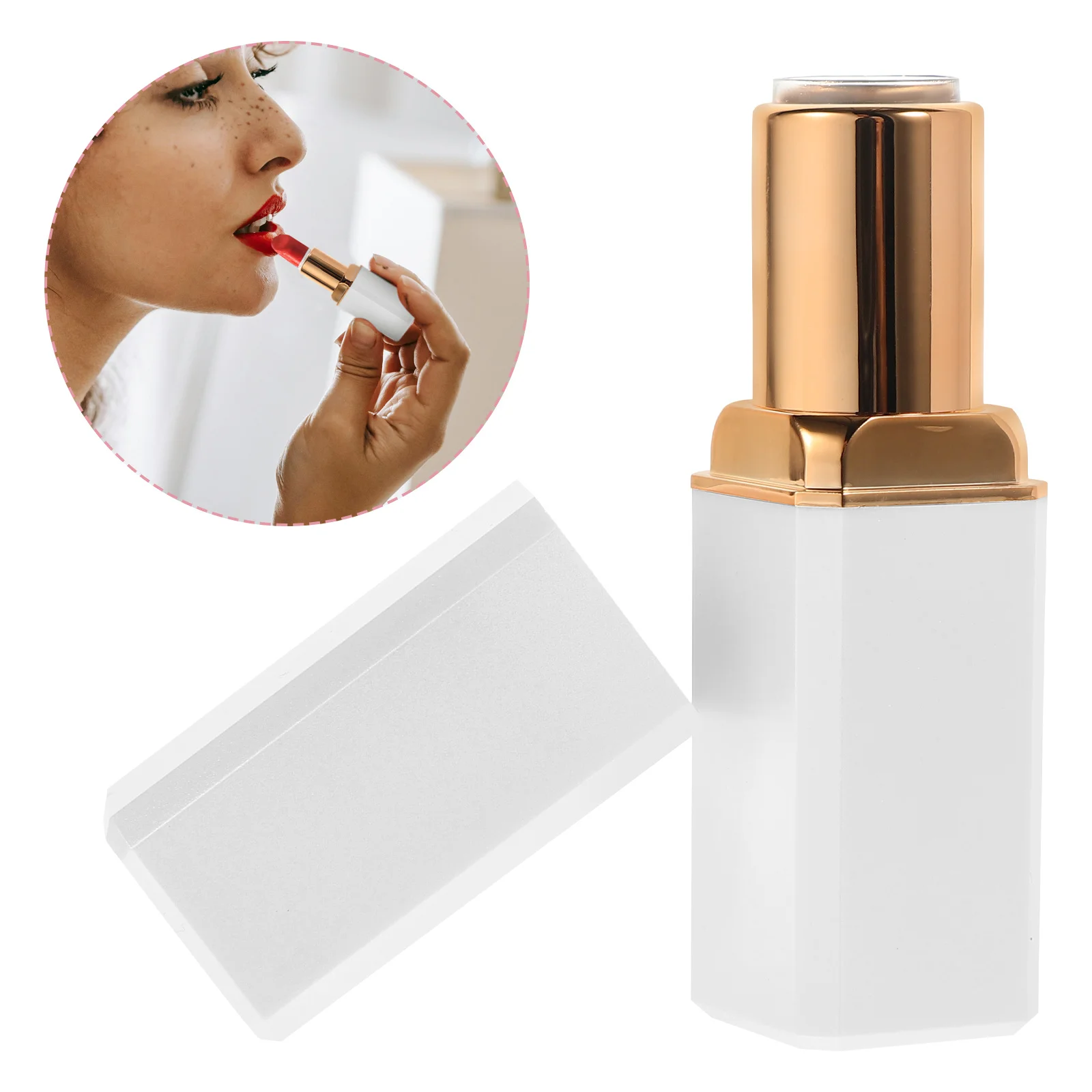 10 contenitori per balsamo per labbra, tubi ricaricabili per lucidalabbra, sfusi per donne, rossetto fai da te, borsa per trucco da viaggio, strumento portatile