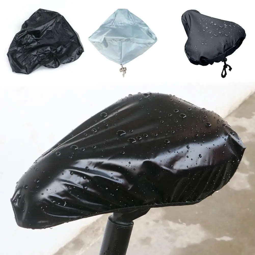 

Bicycle Seat Rain Cover MTB Mountain Bike Saddle Protector Accessories Protective Rainproof Covers Cycling U5H0