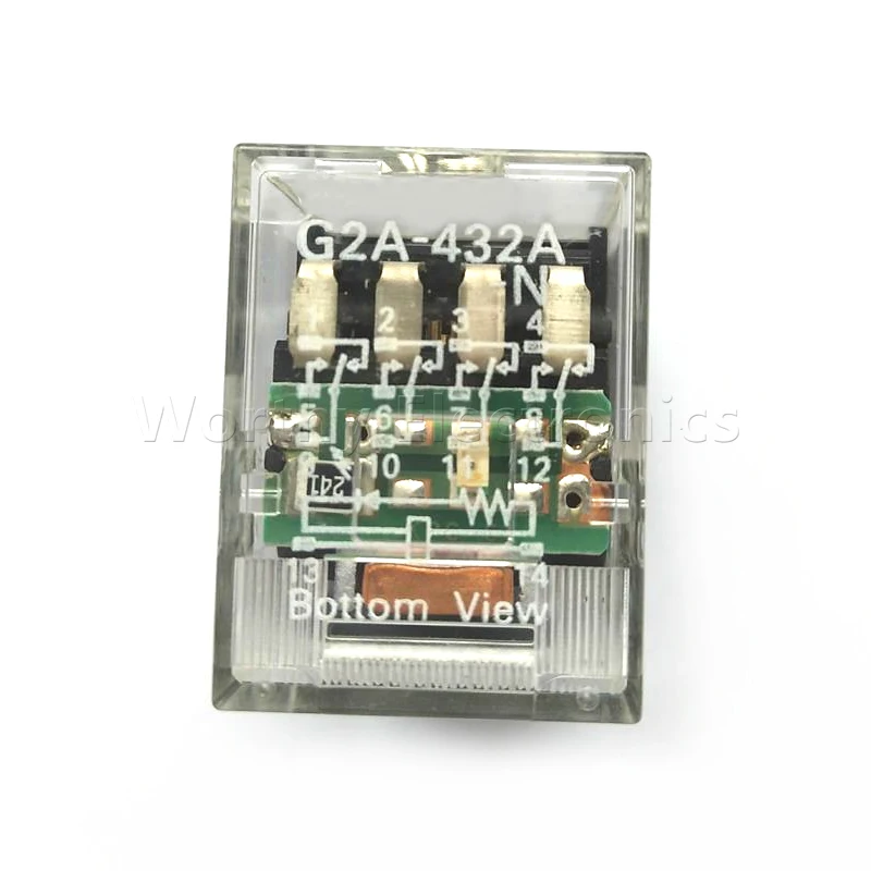 Free Shipping 10pcs/lot G2A-432A-N G2A-432A-N1 New 4-pole Sequential Control Relay