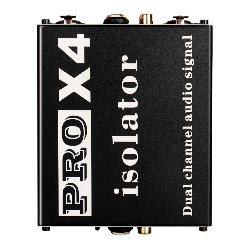 Professional 6.5mm XLR Audio Isolator Sound Current Eliminator Background Noise Common Ground Noise Reduction Filter