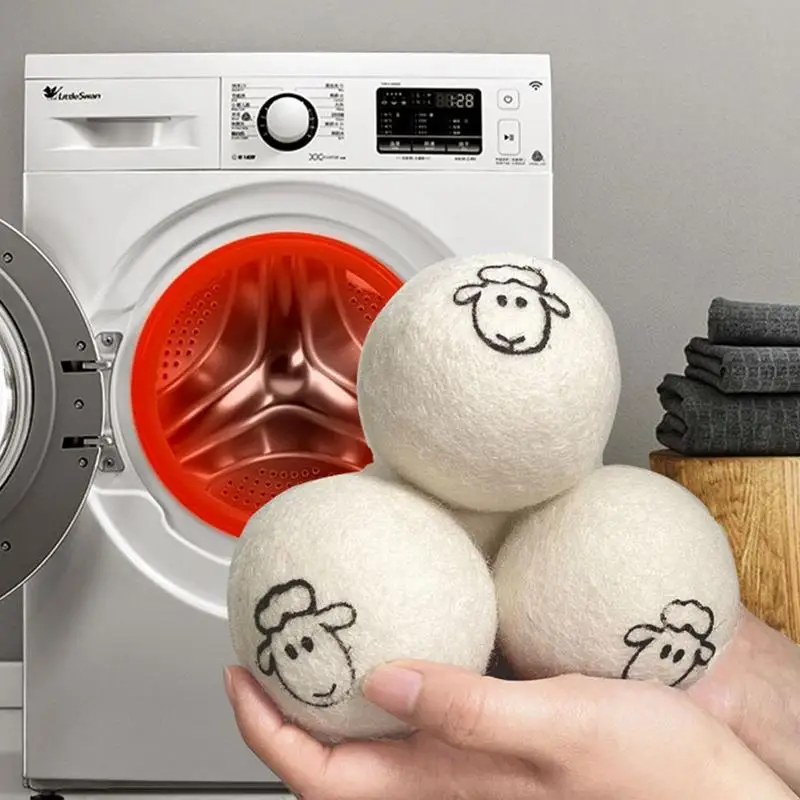 7cm Drying Wool Ball Anti-Entanglement Household Drying Clothes Washer Dryer Special Ball Drying Ball 1000 plus times Reusable