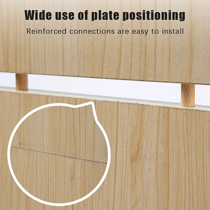Opt for Performance and Quality with 100pc Wooden Dowel Pins for Woodworking Projects
