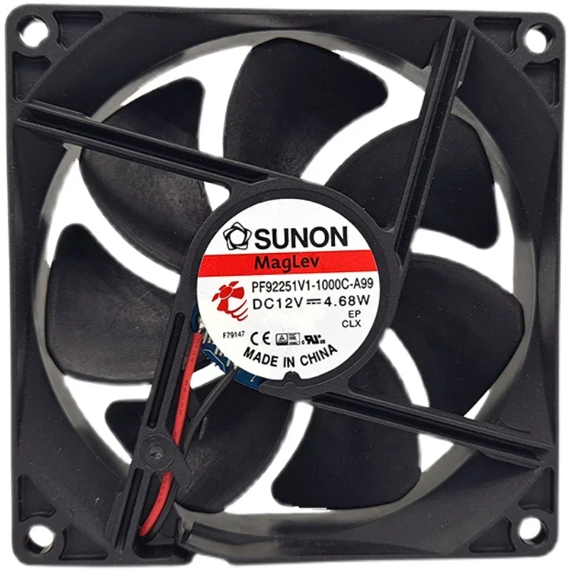 PF92251V1-1000C-A99 DC12V 4.68w 9225 new quasi high air volume fan 92mm