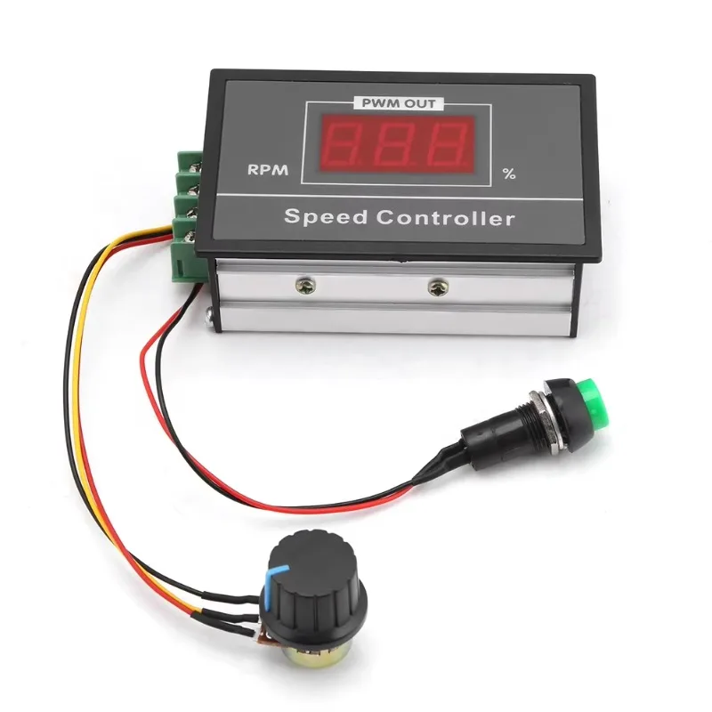 

12V 24V 36V 48V 30A pulse width modulated DC motor speed controller with instantaneous start/stop