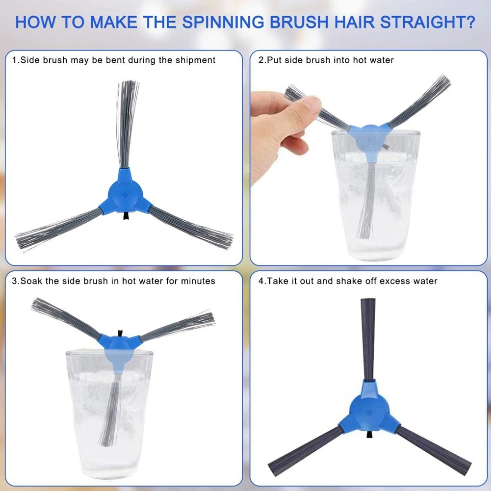 Accessoires de rechange pour aspirateur, brosse principale et latérale, filtre HEPA, Fy Robovac 11S Max 15C Max, pièces de rechange