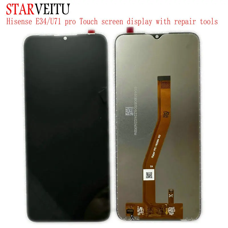 Para Hisense E34/U71 pro pantalla LCD pantalla táctil accesorios para teléfono móvil