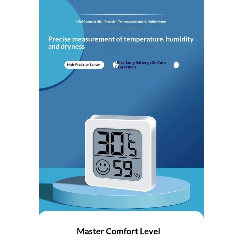 

Mini Digital LCD Thermometer Hygrometer Indoor Room Temperature Humidity Sensor Meter Gauge Weather Station