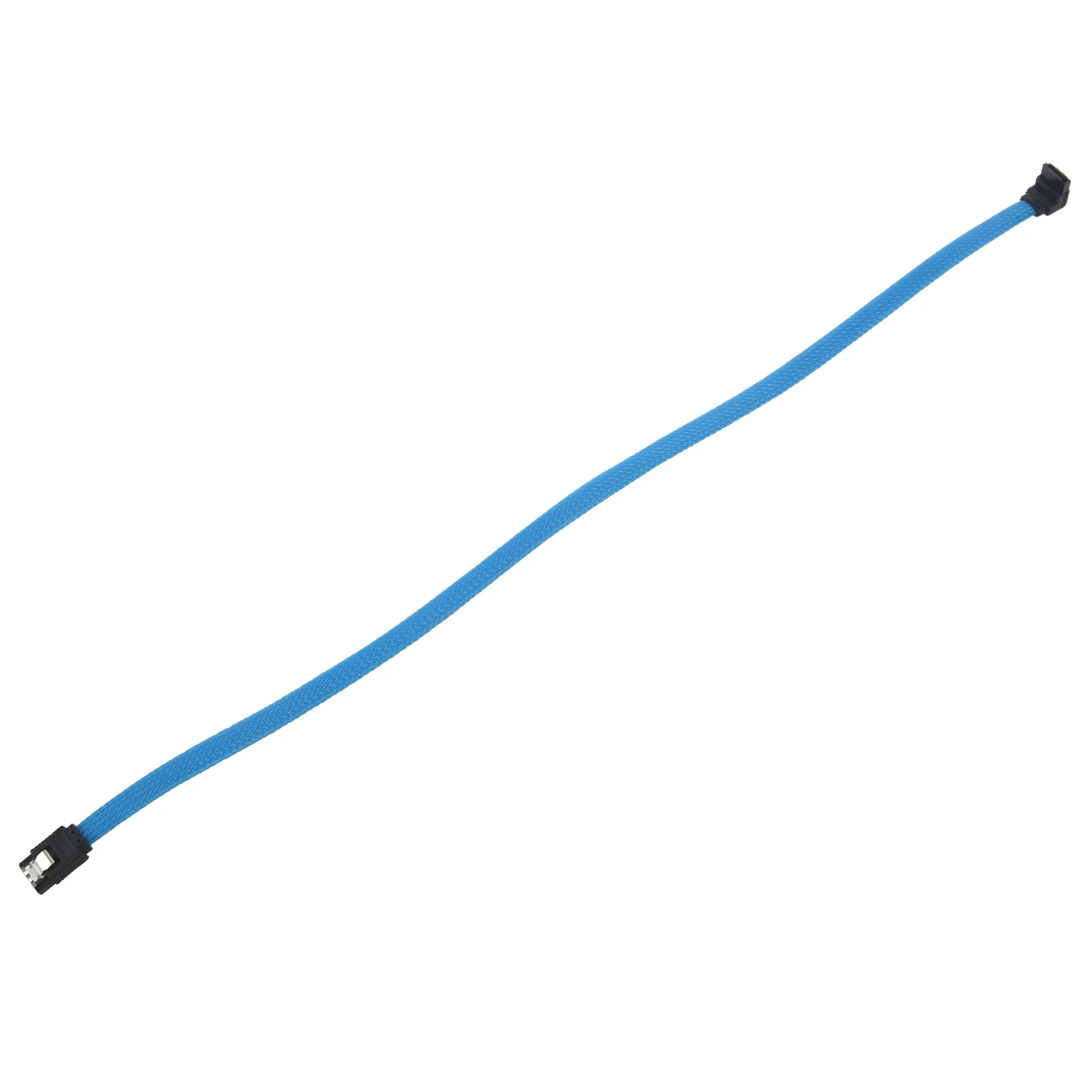 Лучшие предложения 50 см SATA 3.0 III SATA3 7-контактный кабель для передачи данных 6 Гбит/с SSD Кабели для передачи данных жесткого диска с нейлоновым рукавом Премиум-версия