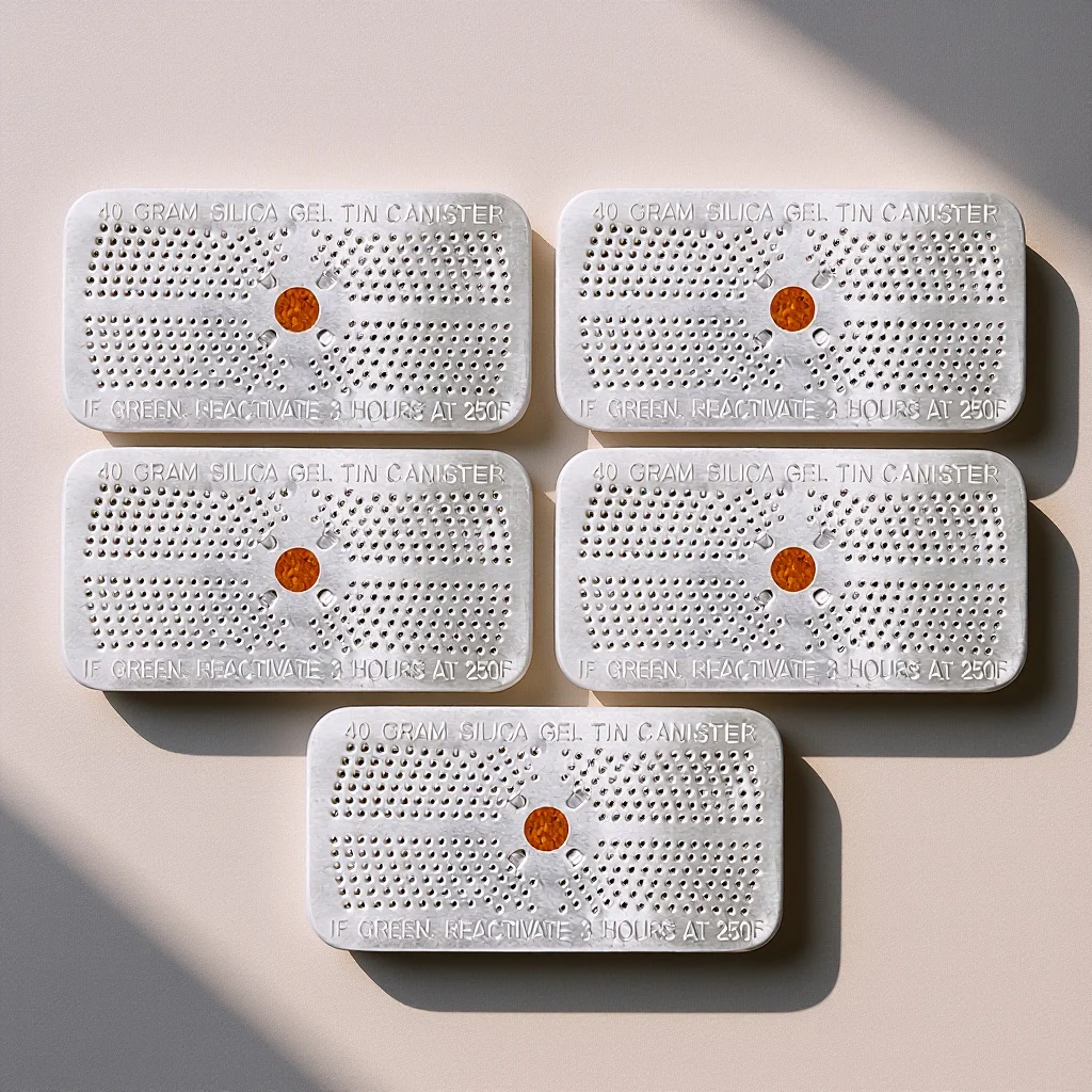 

Reusable Silica Gel Packets 5 Pcs Moisture Absorber for Cars Home Office Humidity Control Desiccant Dehumidifier