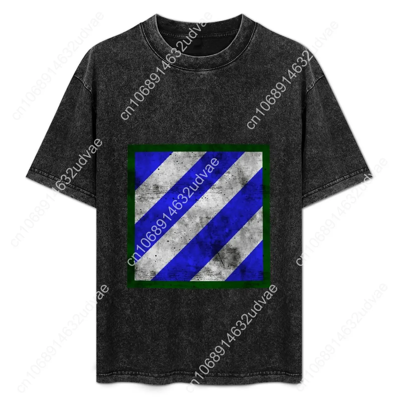 3rd Infantry Division Retro T shirts mans womans Vintage Tshirt cotton Short sleeve T-shirt Custom tops Unisex clothes tshirt