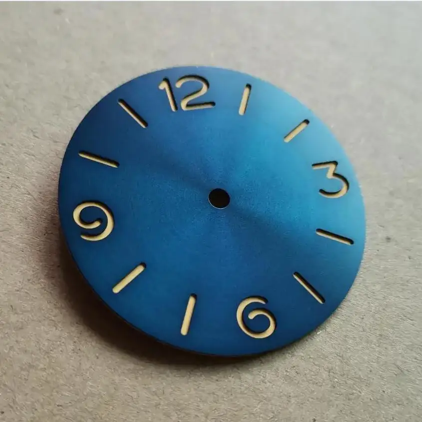 Watch Parts Dial 39mm Sterile Luminous For eta6497 / 6498 TianjinST3600 / ST3621 Movement No Second