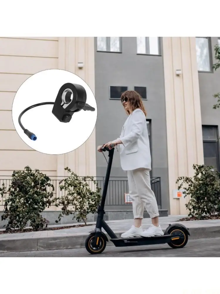 

M5TC Scooter Throttle Speed Control Finger Throttle Plastic Electric Scooter Accelerators for Most Electric Scooter Enduring