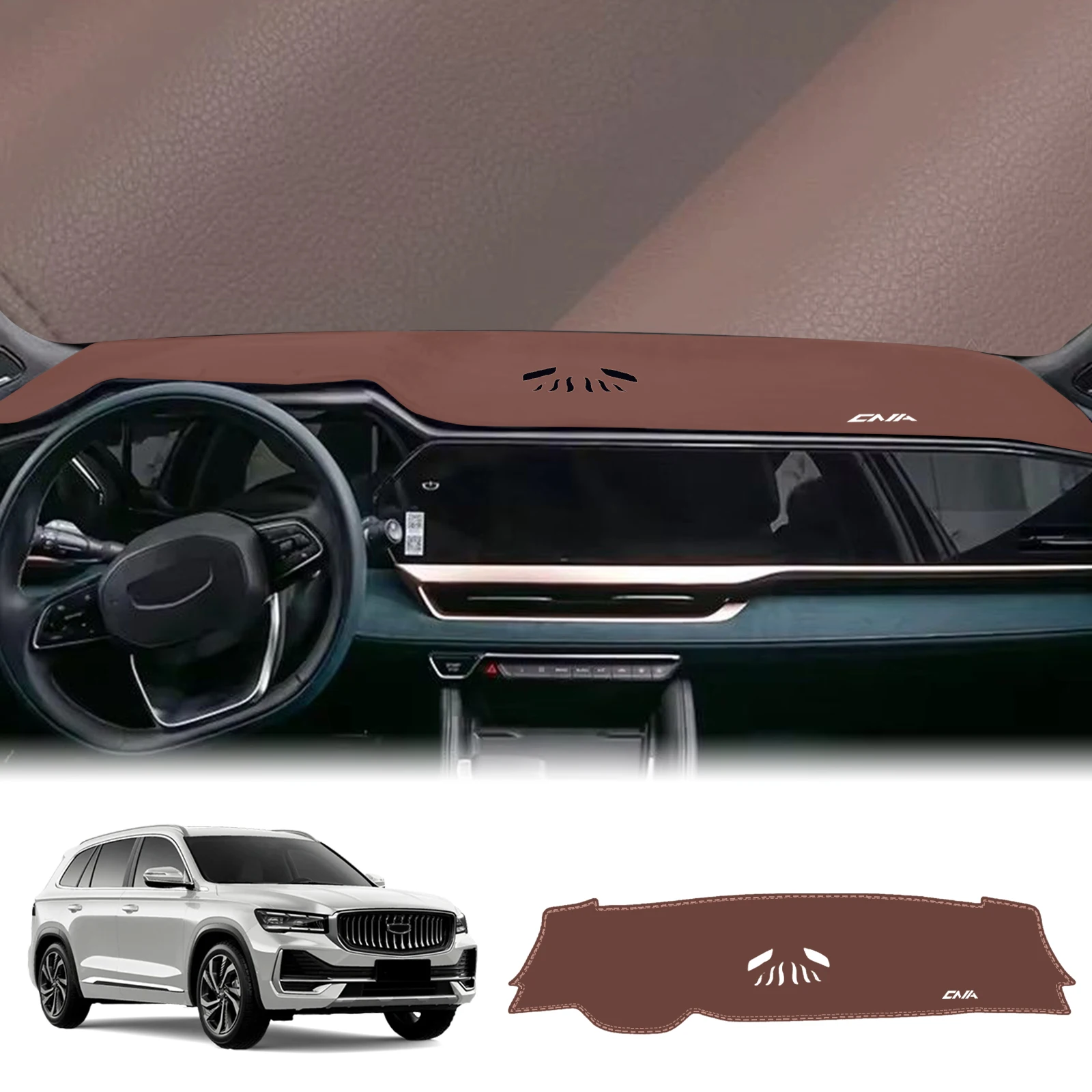 

fit for Geely Monjaro KX11 Dashmat Dashboard Cover Pad DashMat Sunshade Protective Carpet Car Accessories