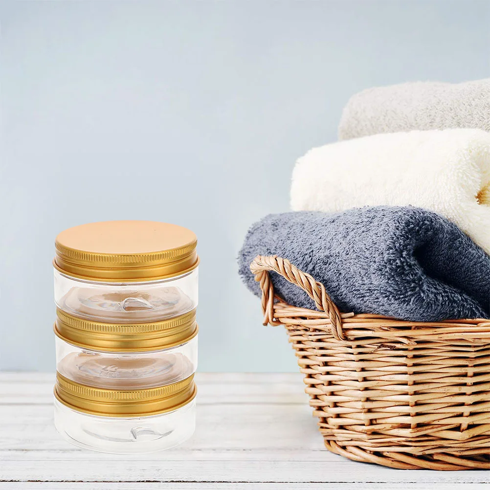 6 قطع من زجاجات كريم فرعية قابلة لإعادة الملء، حاويات سفر محمولة مقاومة للتسرب لمرطب لوشن الوجه، مكياج صغير