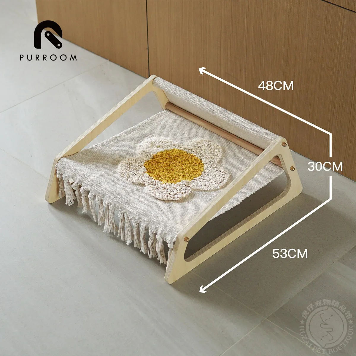 Frangipani hammock woven bed cat hammock all-season universal cat litter cat litter can be removed and washed