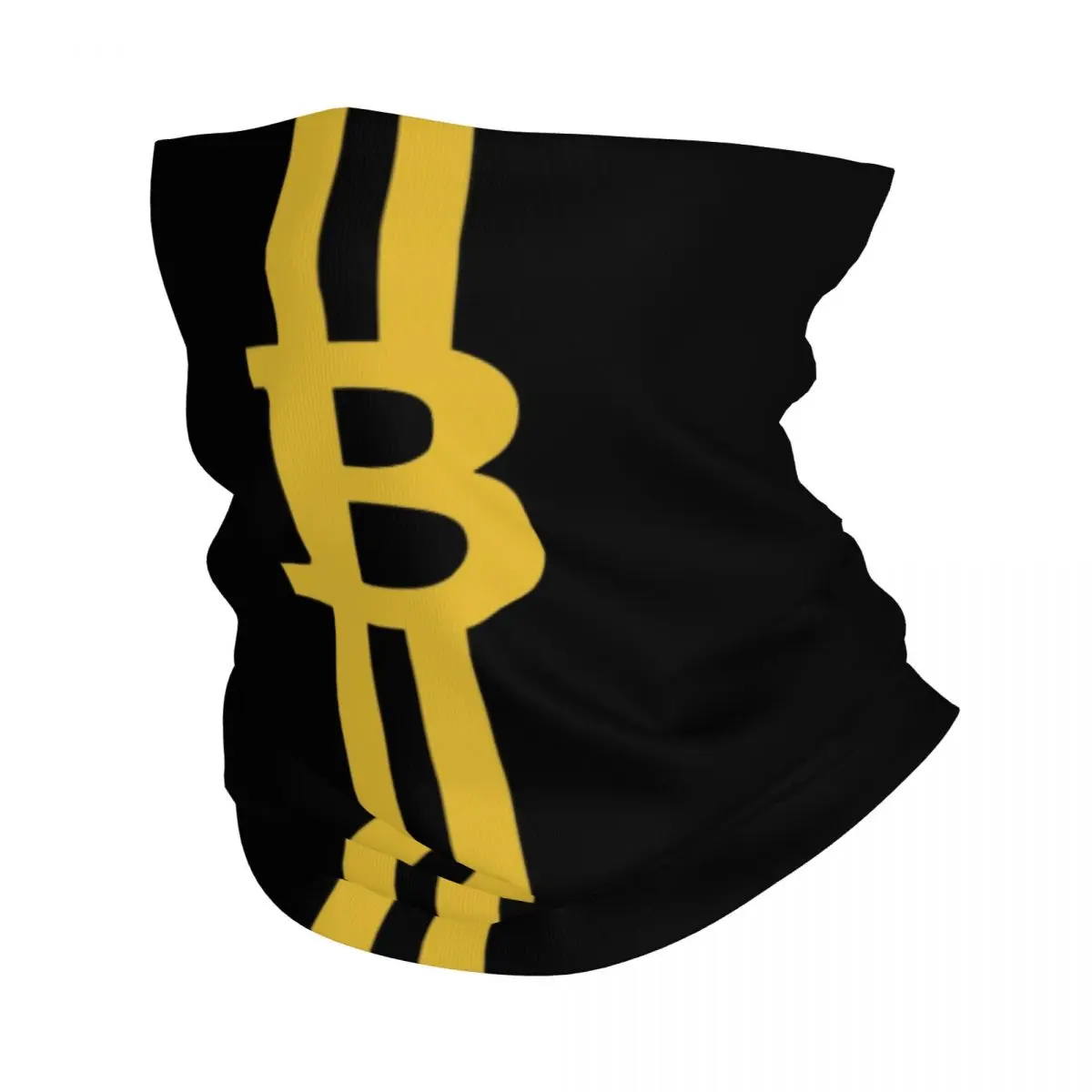 Blockchain Digital Currency Bitcoin Bandana Neck Gaiter Windproof Face Scarf Cover BTC Cryptocurrency Headwear Tube Balaclava