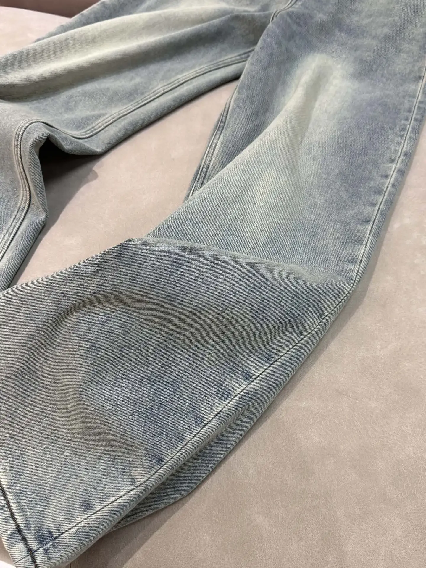 Primavera 2025 Pantalones vaqueros rectos azules para mujer, pantalones vaqueros de cintura alta, pantalones sueltos de pierna ancha a la moda