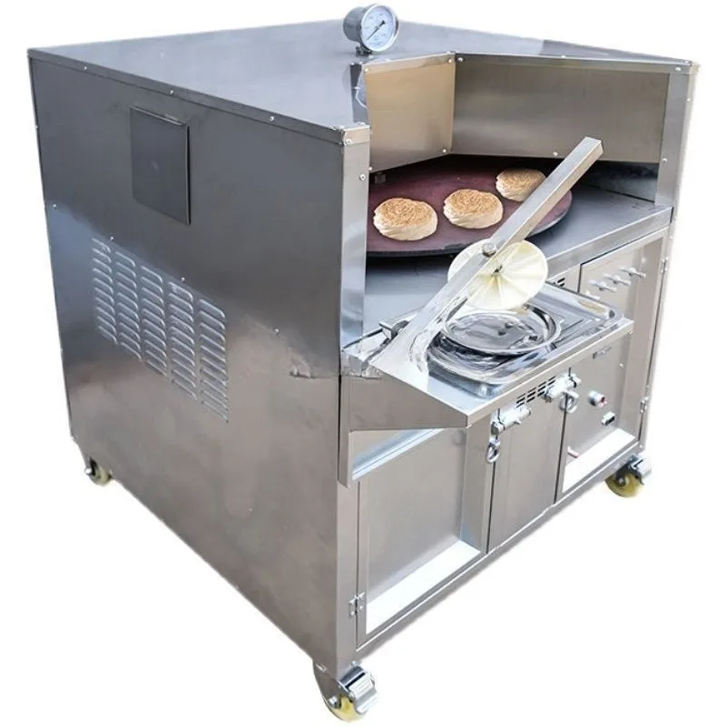 Gas rotary automatic scone machine stall liquefied gas commercial automatic temperature control biscuit machine