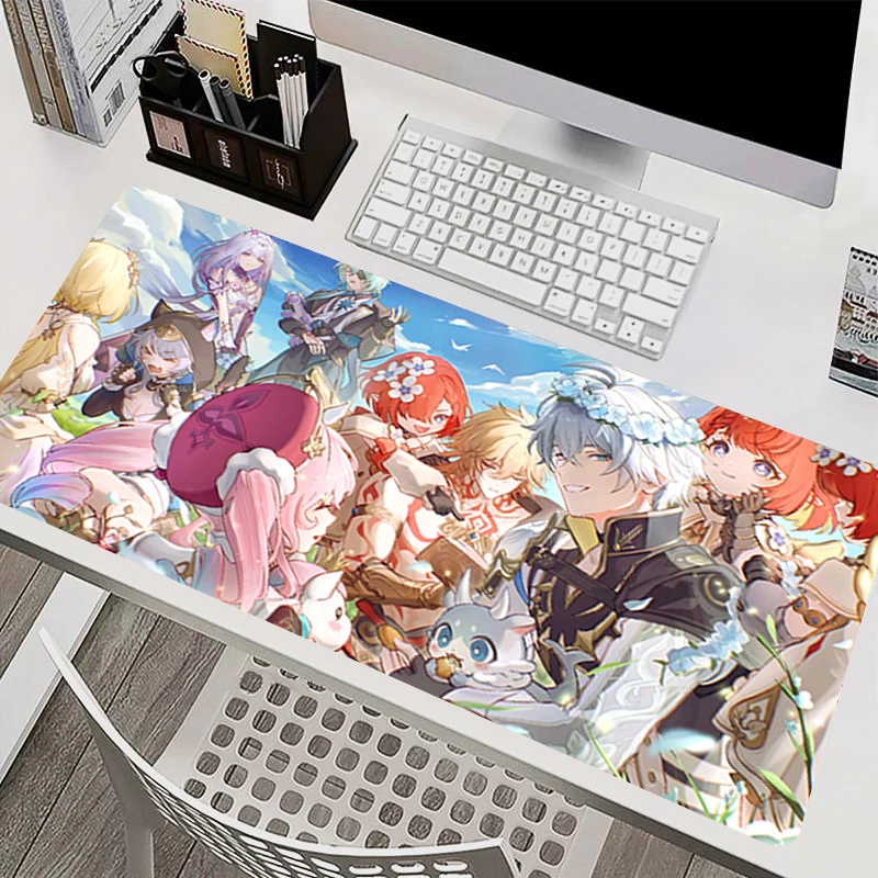 Mouse Pad eSports Gamer Players Speed Mouse Mat Game Extended Desk Mat Honkai Star Rail Phainon Mousepad Non-slip Keyboard Mat - view 2