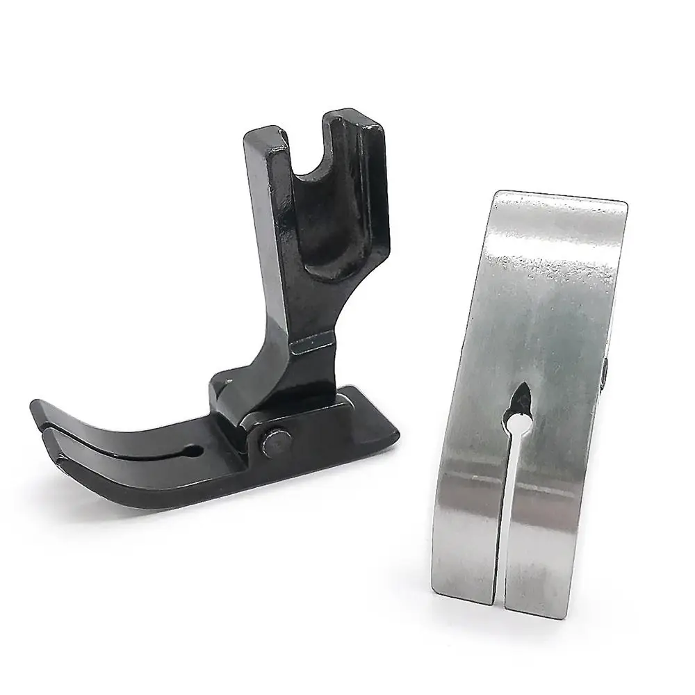 1Pcs Industrial Flat Car Computer Sewing Presser Foot Anti-Jump Thread Carbon Steel Sewing Machine Accessory Black Universal view 4