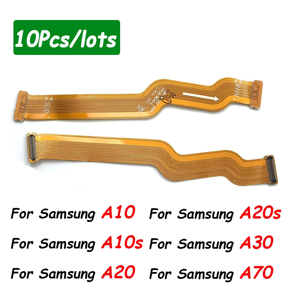 10Pcs，Motherboard Main Board Connection Connector Ribbon Flex Cable Module For Samsung A10 A20 A30 A40 A50 A70 A10S M15 A20S