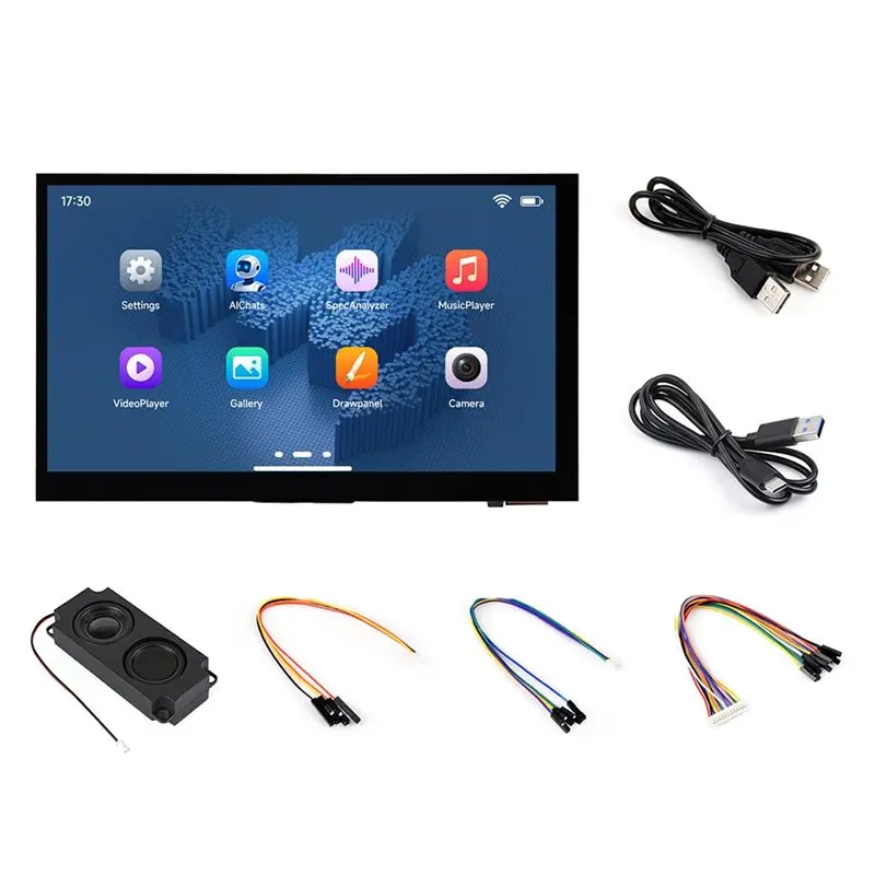 ESP32-P4 WIFI6 7 Inch Touch Display Screen ESP32-C6 BLE5.0 32MB PSRAM For Deepseek AI Development Board 1024X600 Pixel