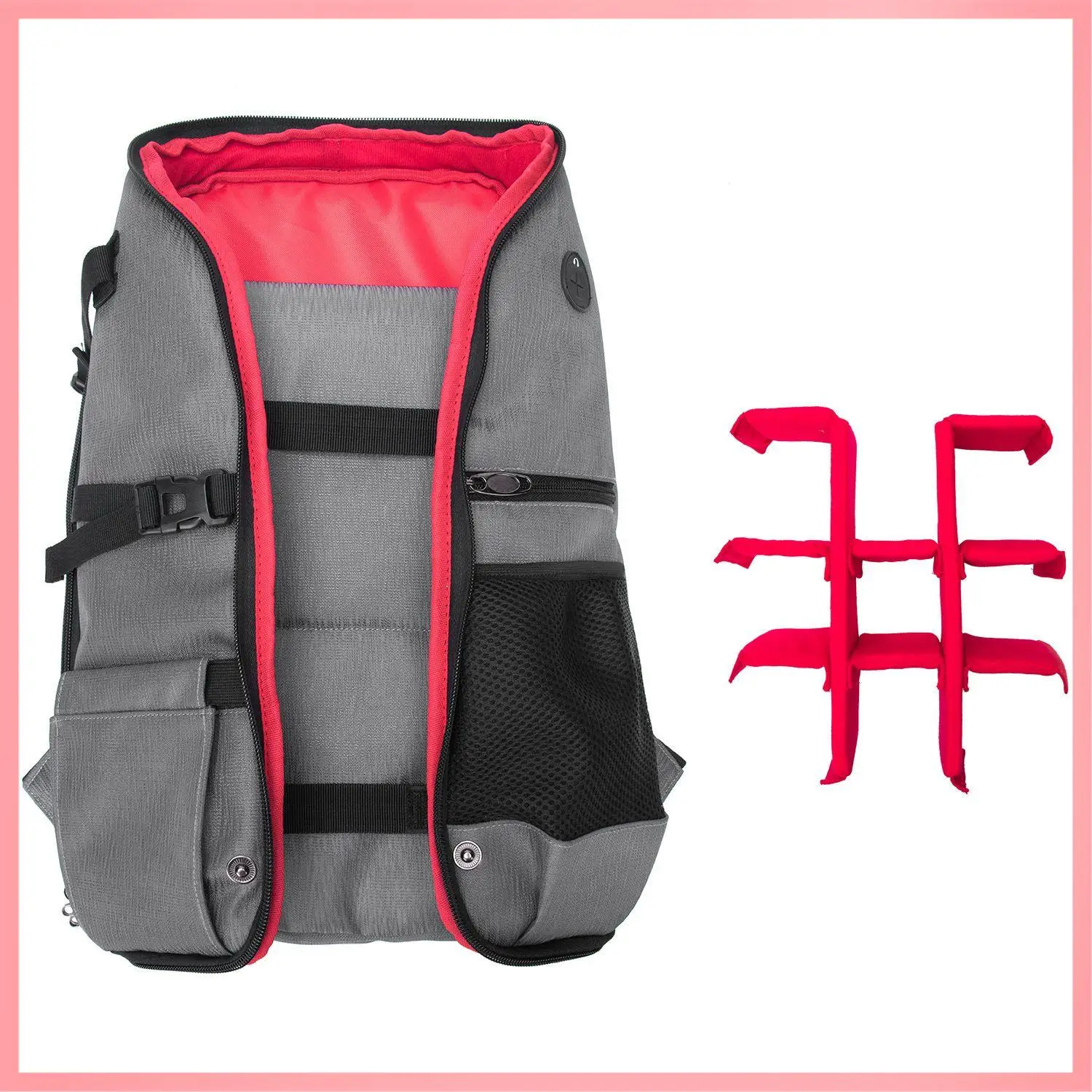 

Y23A-2 In 1 Camera Bag Backpack Personal Design For Most DSLR Computer Backpack 15.6 Inch Laptop Waterproof Nylon