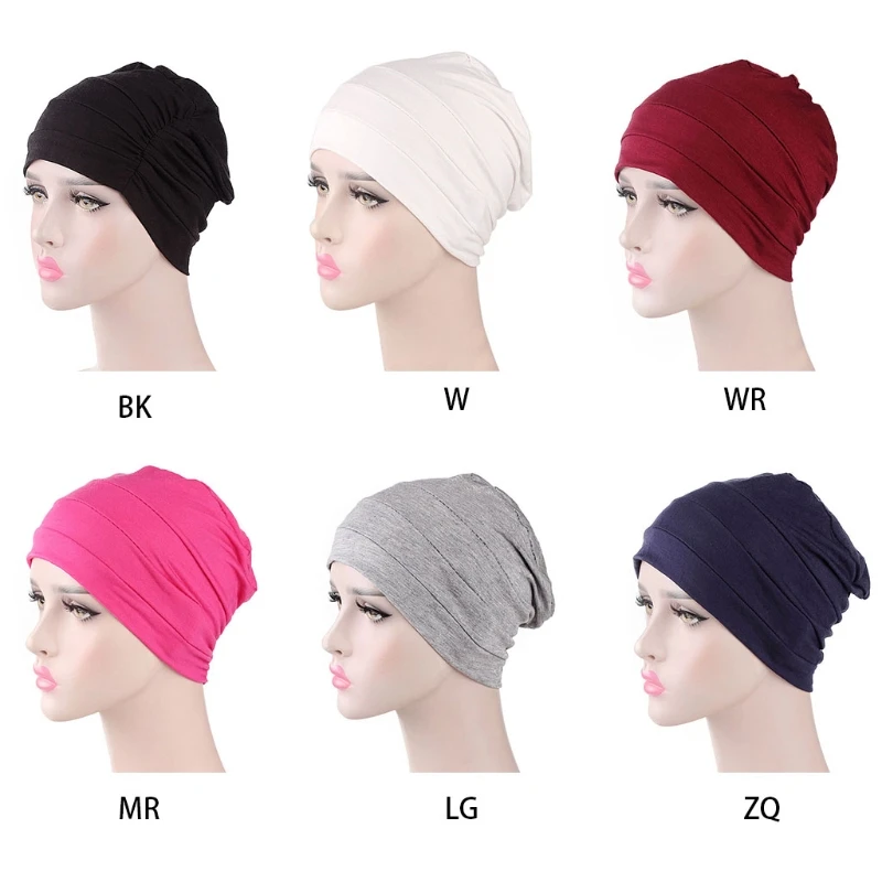 Gorro unisex algodón para pérdida cabello, gorro para dormir, gorro para quimioterapia, novedad 2018