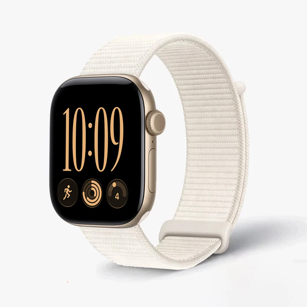 Original Sport Loop for Apple Watch 11 12 Bands 42mm 46mm 44/40-45mm Bracelet correa iWatch Series 10 9 8 7 SE 3 Ultra 4 3 strap