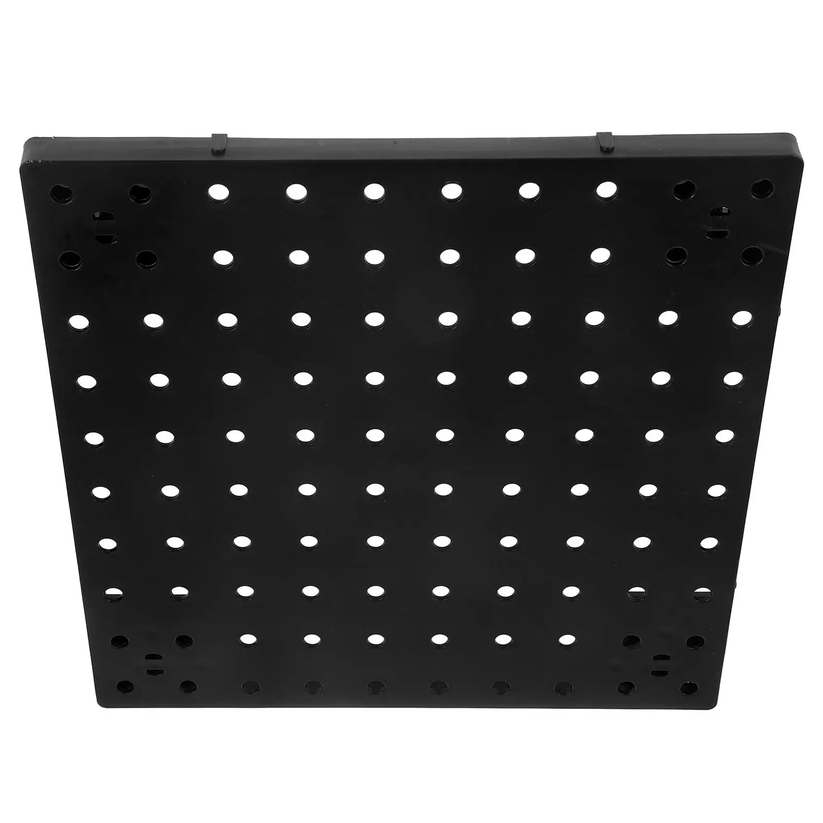 Plastic Pegboard Panel 25CMx25CM Black Mounted Tool ganizer for Garage Workshop Storage System Multi Functional Easy